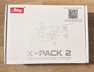 New Attop X-Pack 2 2.4G Quadcopter Mini Foldable Remote Control Toy Drone
